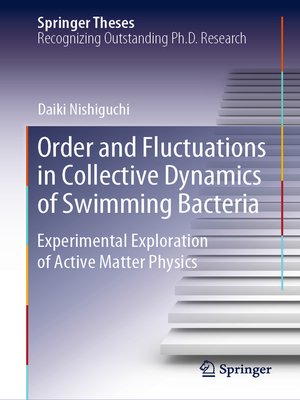 cover image of Order and Fluctuations in Collective Dynamics of Swimming Bacteria